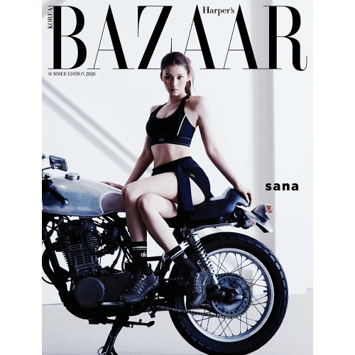 HARPER'S BAZAAR 바자 26년 썸머에디션 표지 C형 사나
