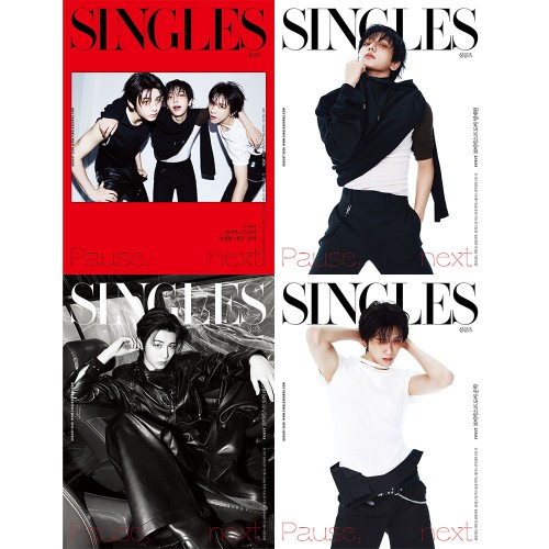 [세트/4종] 싱글즈 (Singles) 2026년 8월호 표지 : 보이넥스트도어