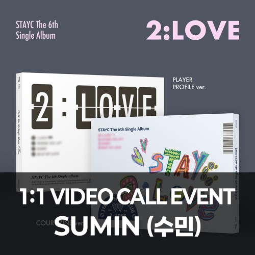 [수민][8/2 영상통화] STAYC(스테이씨) - 싱글 6집 : 2:LOVE [2종 중 랜덤 1종]