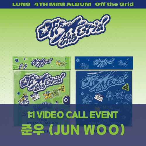 [준우][8/2 영상통화] 루네이트 (LUN8) - 4TH MINI ALBUM [Off the Grid] (ON Ver. / OFF Ver.)