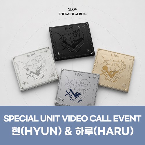 [유닛B][8/10 영상통화] XLOV (엑스러브) - 2ND MINI ALBUM [I,God]