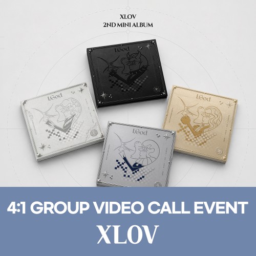 [4:1 단체][8/10 영상통화] XLOV (엑스러브) - 2ND MINI ALBUM [I,God]