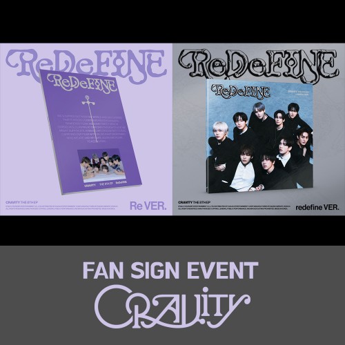[8/1 대면 팬사인회] CRAVITY (크래비티) - THE 8TH EP [ReDeFINE]