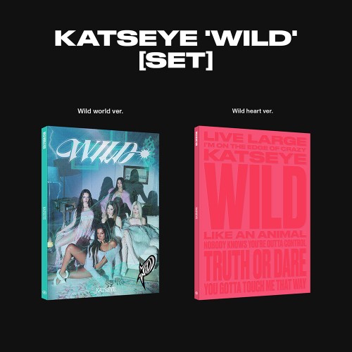 [애플특전][세트/앨범2종] KATSEYE (캣츠아이) - WILD