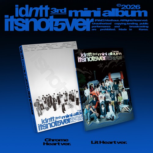 [규혁][8/28 영상통화] idntt (아이덴티티) - [itsnotover] (CD)