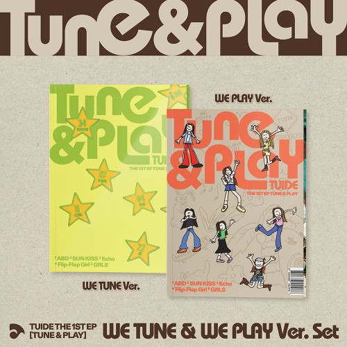 [애플특전][세트/앨범2종] TUIDE (튜이드) - The 1st EP [TUNE & PLAY]