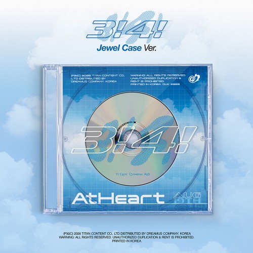 [애플특전] AtHeart - 싱글앨범 3!4! (Jewel Case Ver.)