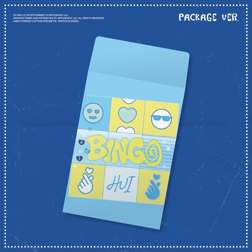 [8/30 대면 팬사인회] 후이(HUI) - [BINGO] MD PACKAGE
