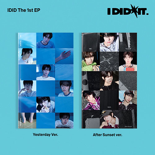 [8/15 대면 팬사인회] IDID (아이딧) - 미니1집 [I did it] (Yesterday Ver. / After Sunset Ver. 중 랜덤)