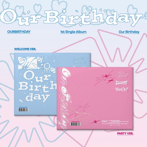 [애플특전][세트/앨범2종] OURBIRTHDAY (아워벌스데이) - 1st Single Album [Our Birthday] PHOTOBOOK VER.