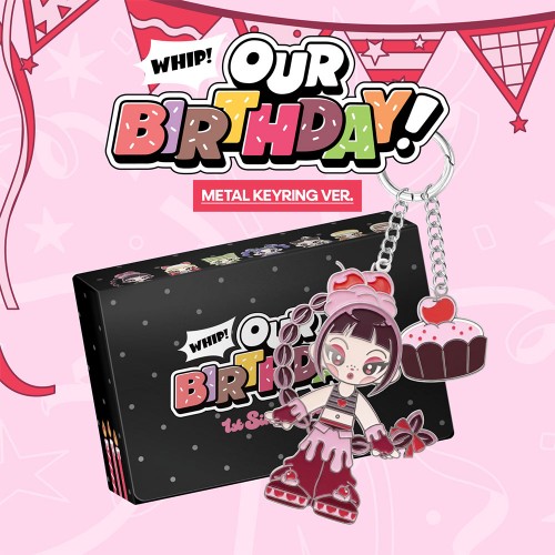 OURBIRTHDAY (아워벌스데이) - 1st Single Album [Our Birthday] METAL KEYRING VER.
