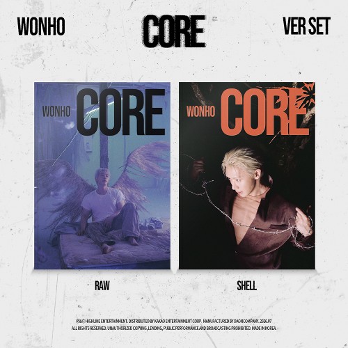 [8/22 대면 팬사인회] 원호 (WONHO) - EP [CORE] (Raw ver. / Shell ver.)