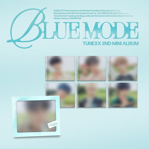 [애플특전][세트/앨범7종] TUNEXX (튜넥스) - 미니 2집 [BLUE MODE] (INDIVIDUAL MODE ver.)
