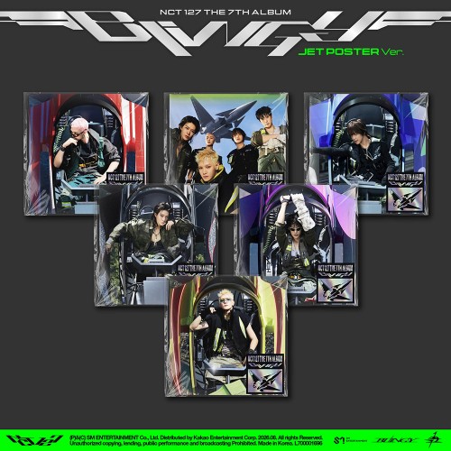 [럭키드로우] NCT 127 (엔시티 127) - 정규 7집 [BLINGY] (JET Poster Ver.)