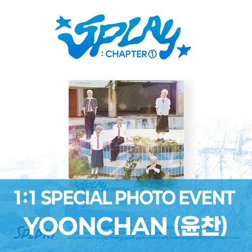 [윤찬][9/5 스페셜 폴라로이드 포토회] Splayit(에스플릿) - 싱글 1집 [SPLAY : CHAPTER 01]