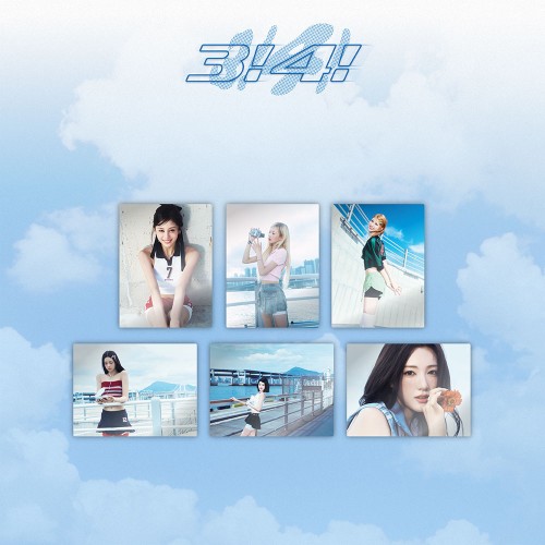 AtHeart - Single Album [3!4!] Official MD PHOTO MAGNET