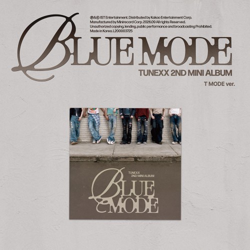 TUNEXX (튜넥스) - 미니 2집 [BLUE MODE] (T MODE ver.)