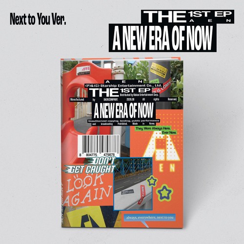 [9/12 대면 팬사인회] AEN (에이엔) - THE 1ST EP [A NEW ERA OF NOW] (Next to You Ver.)