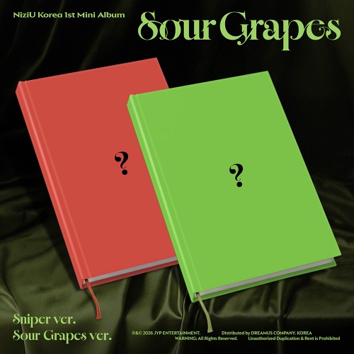 니쥬 (NiziU) - 미니 1집 Sour Grapes (Sniper Ver. / Sour Grapes Ver.)