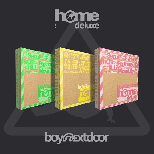 [애플특전][세트/앨범3종] 보이넥스트도어 (BOYNEXTDOOR) - 1st Studio Album Repackage [HOME: DELUXE]
