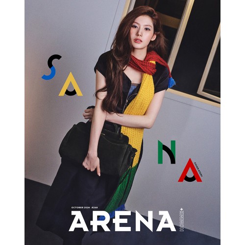 ARENA HOMME+ 아레나 옴므 플러스 26년 10월호 표지 C형 트와이스 사나