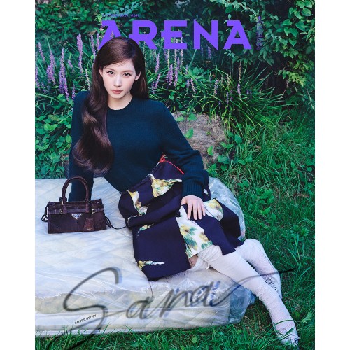 ARENA HOMME+ 아레나 옴므 플러스 26년 10월호 표지 B형 트와이스 사나