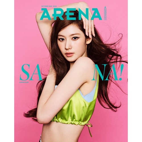 ARENA HOMME+ 아레나 옴므 플러스 26년 10월호 표지 A형 트와이스 사나