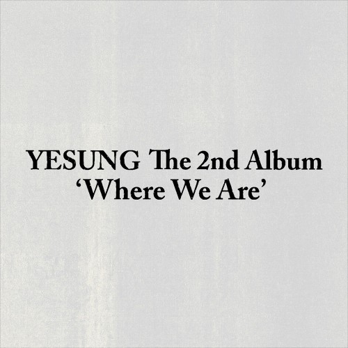 예성 (YESUNG) - 정규 2집 [Where We Are] (Photobook Ver.)
