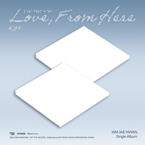 [애플특전][세트/앨범2종] 김재환 (Kim Jae Hwan) - Love, From Here (Love, Ver. / From Here Ver.)