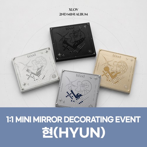 [현][10/4 미니 손거울 꾸미기 이벤트] XLOV (엑스러브) - 2ND MINI ALBUM [I,God]