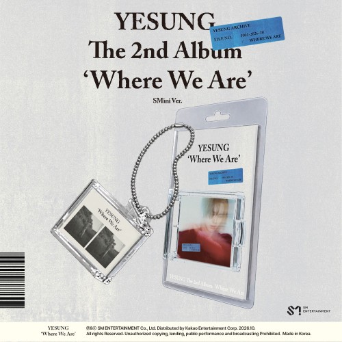 예성 (YESUNG) - 정규 2집 [Where We Are] (SMini Ver. 스마트앨범)
