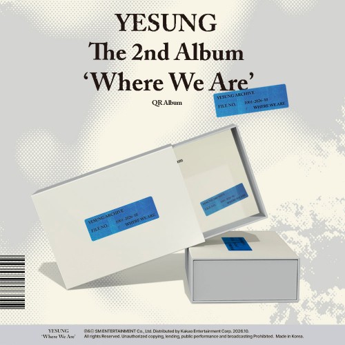 예성 (YESUNG) - 정규 2집 [Where We Are] (QR Ver. 스마트앨범)