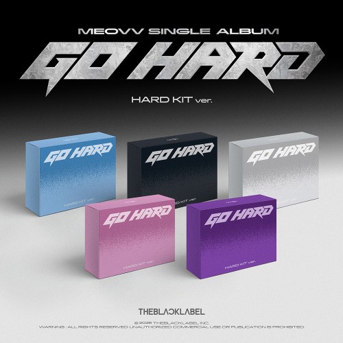 [세트/앨범5종] MEOVV (미야오) - Single Album [GO HARD] HARD KIT ver.
