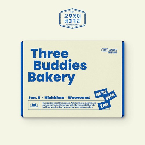 [애플특전] 2PM(투피엠) - 2027 Season's Greetings [Three Buddies Bakery]