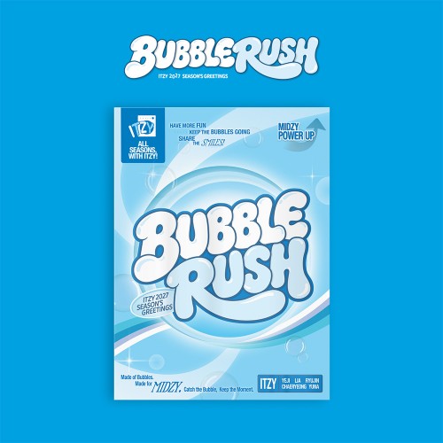 [애플특전] ITZY (있지) - 2027 Season's Greetings [BUBBLE RUSH]