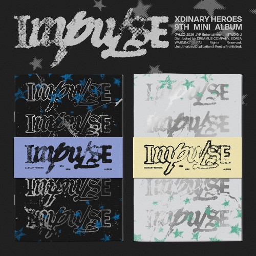엑스디너리 히어로즈 (Xdinary-Heroes) - 미니 9집 IMPULSE (BACKSTAGE Ver. / Band of Outsiders Ver.)