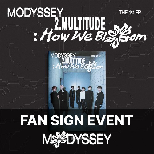 [10/29 대면 팬사인회] MODYSSEY (모디세이) - 2.Multitude: How We Bloom (STILL SAILING VER.)