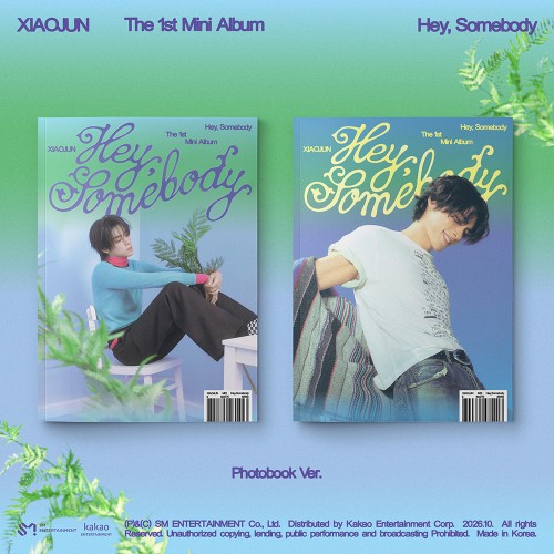 샤오쥔 (XIAOJUN) - 미니 1집 [Hey, Somebody] (Photobook Ver.)