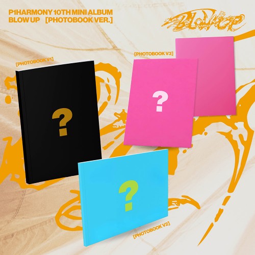 [애플특전][세트/앨범3종] 피원하모니 (P1Harmony) - 10th Mini Album [BLOW UP] (Photobook Ver.)