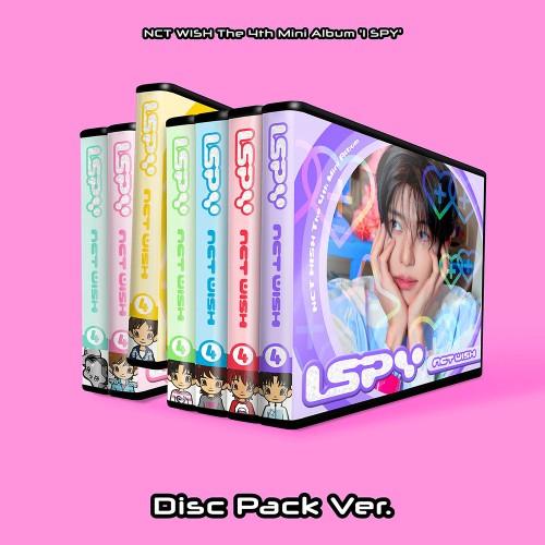 [10/31 대면 사인회] NCT WISH (엔시티 위시) - 미니 4집 [I SPY] (Disc Pack Ver.)